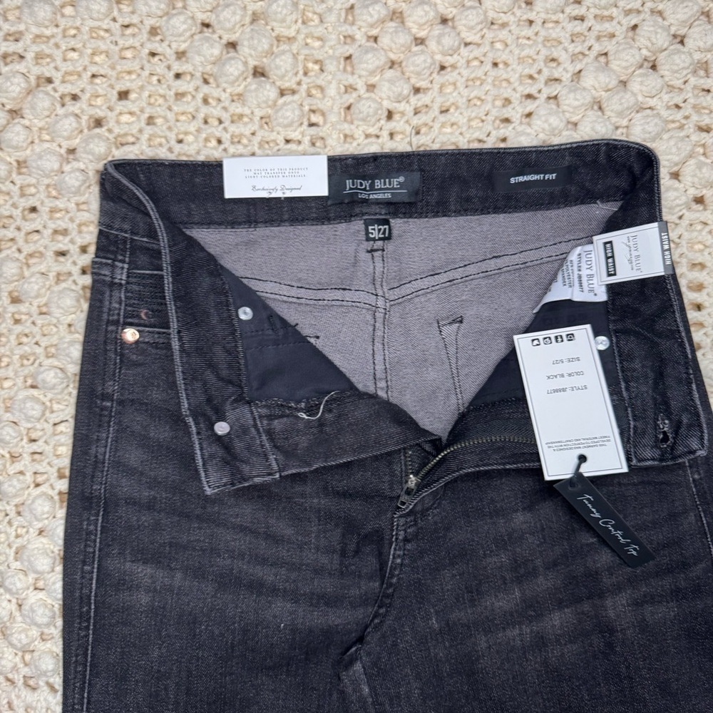 Judy Blue Women's Dark Blue Jeans. #6 - Picture 5 of 11